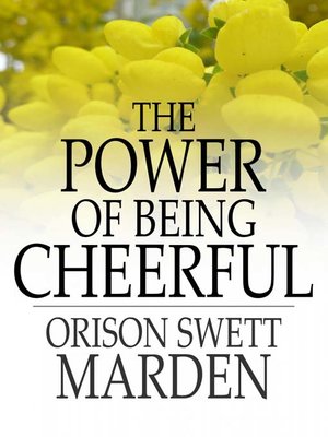 cover image of The Power of Being Cheerful